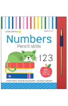 Little Genius Vol. 2 - Pencil Skills Activity Pad - Numbers